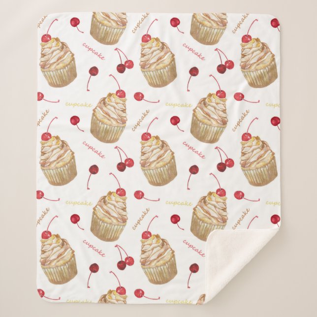 Aquarellkuchen Sherpadecke (Vorderseite)