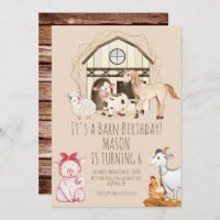 Aquarellkühe Stalltiere Farm Geburtstag