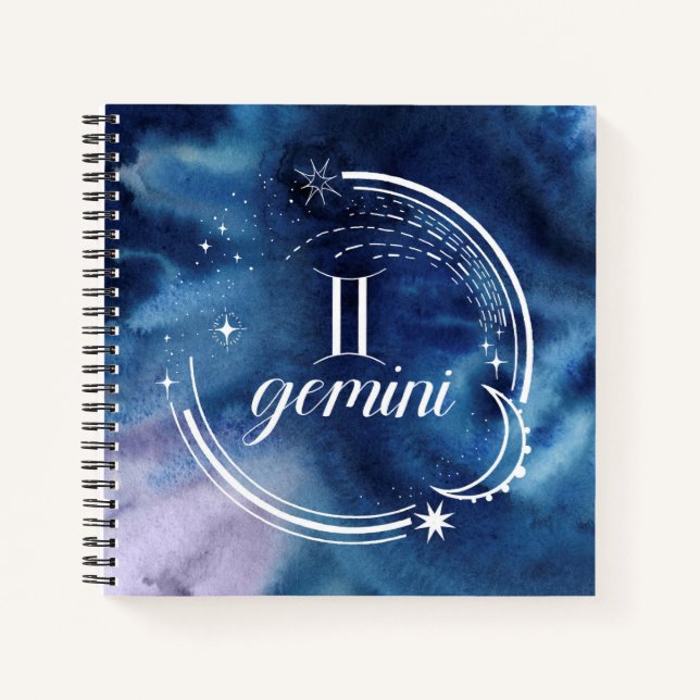 Aquarellkunde - Gemini Notizbuch (Vorderseite)