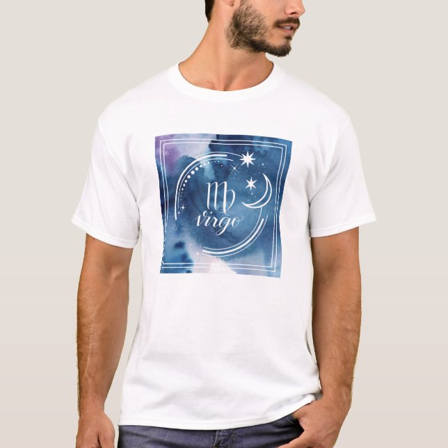 Aquarellkunde - Virgo T-Shirt (Vorderseite)
