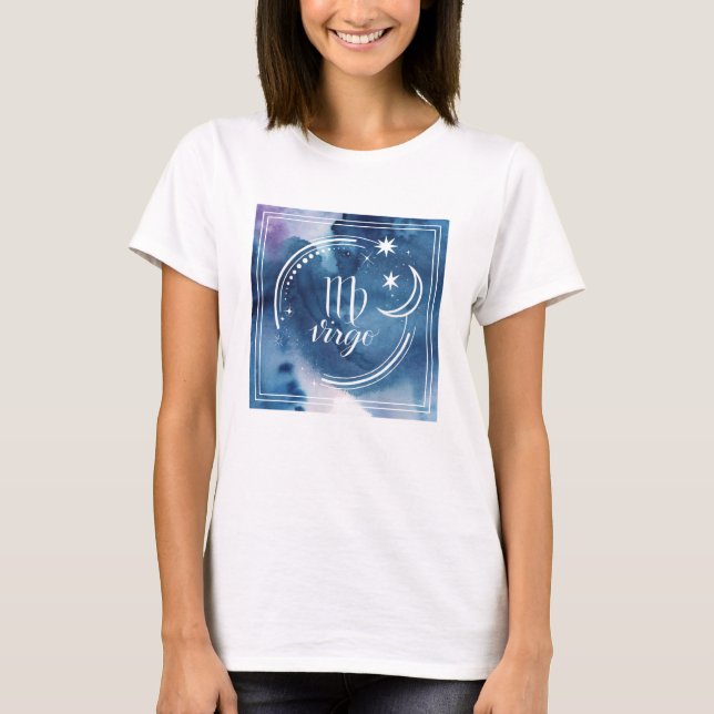 Aquarellkunde - Virgo T-Shirt (Vorderseite)