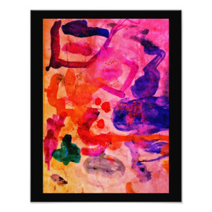 Aquarellkunst Fotodruck