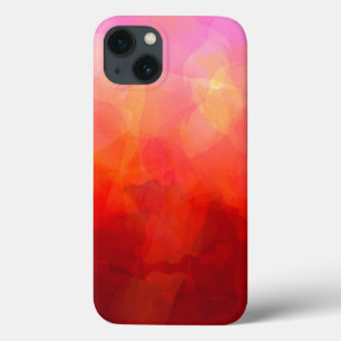 Aquarellkunst in Rot, Orange und Gelb Case-Mate iPhone Hülle