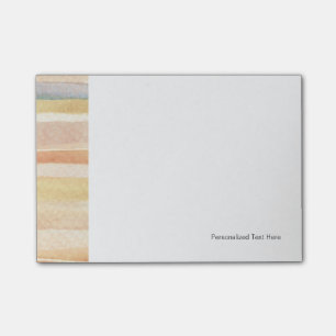 Aquarellkunsthintergrund, Beschaffenheit Post-it Klebezettel