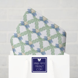 Aquarellküste Küste Weihnachtsgarten Seidenpapier