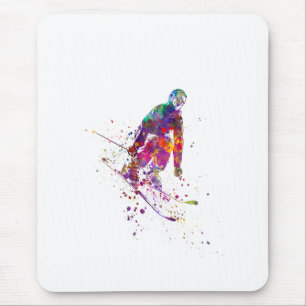 Aquarellläufer Mousepad