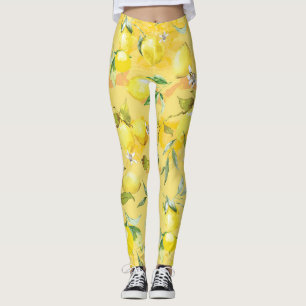 Aquarelllemon IV Leggings