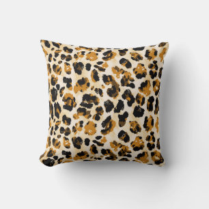 Aquarellleoparde, Farbverlauf von Krawatte und Far Kissen