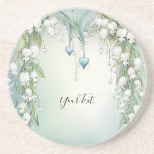 Aquarelllien im Tal Sandstone Untersetzer