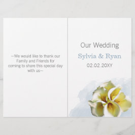 Aquarelllische Lilien