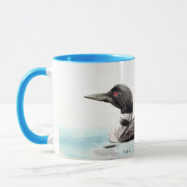 Aquarellloon-Kunst Tasse