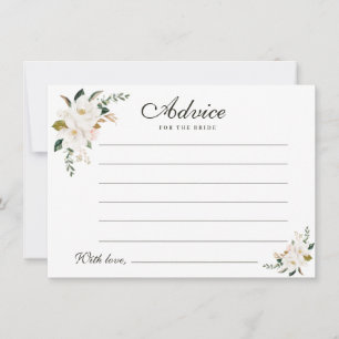 Aquarellmagnolia Hinweiskarte