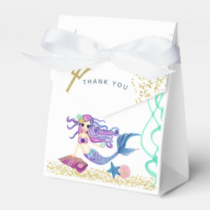 Aquarellmaid zum Thema Geburtstagspartei Geschenkschachtel