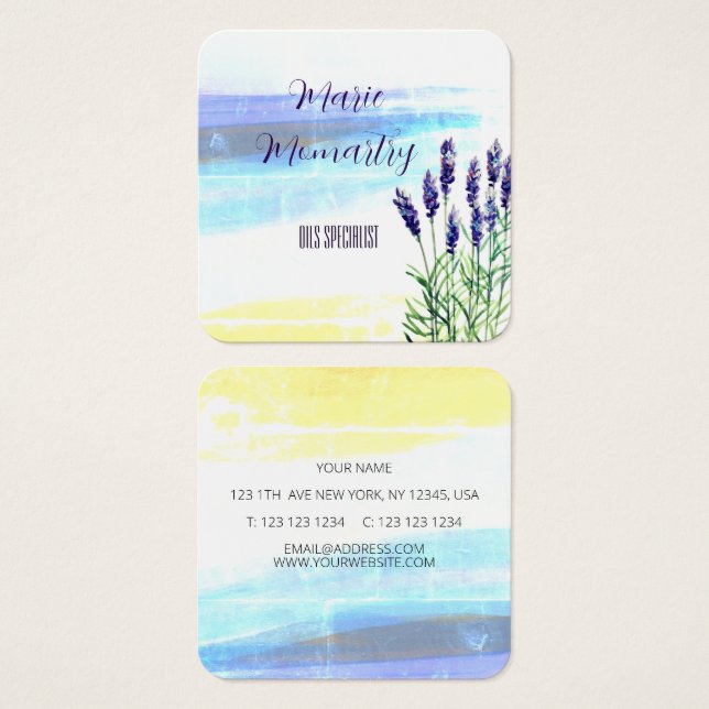 Aquarellmalerei (Vorne & Hinten)