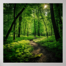 Aquarellmalerei eines üppigen Sommerweides