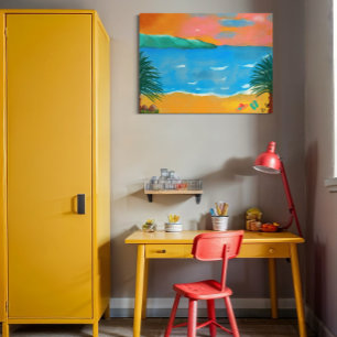 Aquarellmalerei Fotodruck