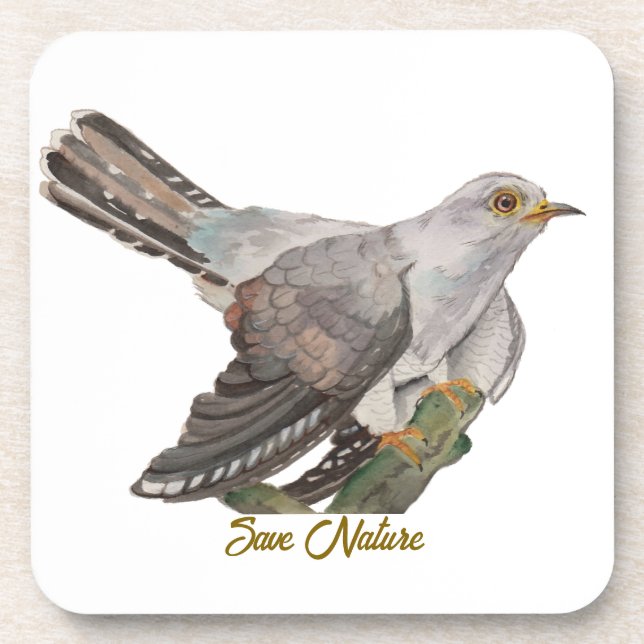 Aquarellmalerei Getränkeuntersetzer (Vorderseite)