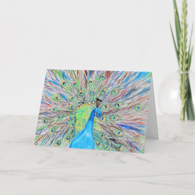 Aquarellmalerei Karte (Vorderseite)