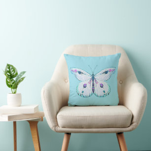Aquarellmalerei Schmetterling 3 Kissen