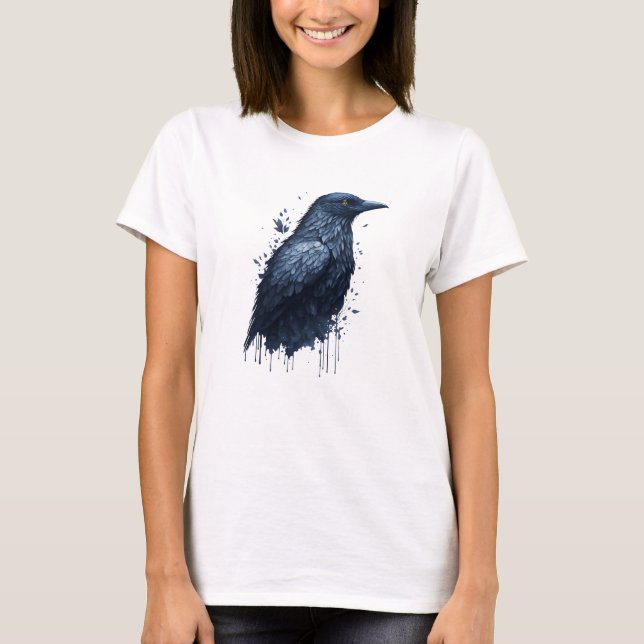 Aquarellmalerei T-Shirt (Vorderseite)
