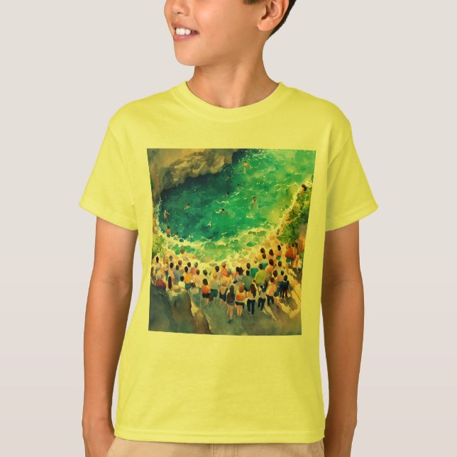 Aquarellmalerei, T-Shirt (Vorderseite)