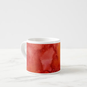 Aquarellmalereihintergrund Espressotasse