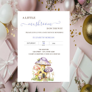 Aquarellmäschchen Dotted Baby Dusche Einladung