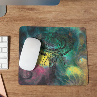 Aquarellmediation Mousepad