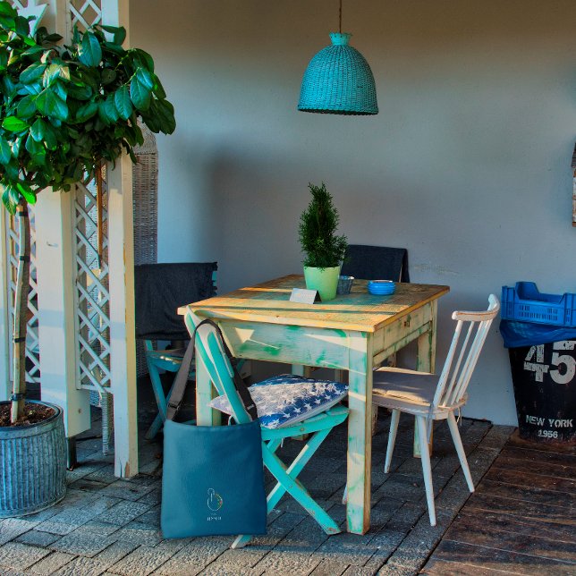 Aquarellmonogramm Buchstabe B dunkelblau Tragetaschen Mit Langen Trägern (Von Creator hochgeladen)