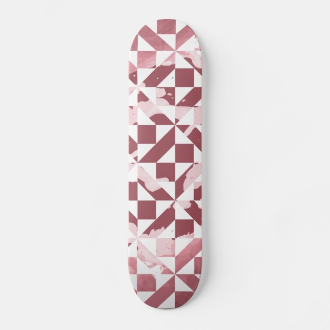Aquarellmotive 2 skateboard (Vorderseite)
