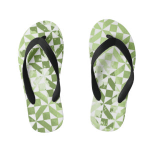 Aquarellmotive 3 kinderbadesandalen