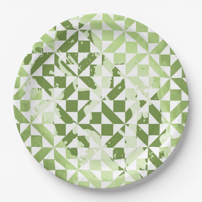 Aquarellmotive 3 pappteller (Vorderseite)