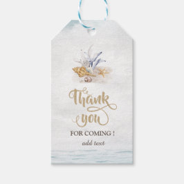 Aquarellmuscheln, Meer Geschenkanhänger