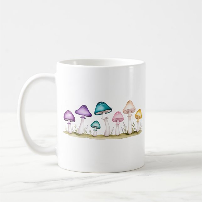 Aquarellmuskulatur-Tasse Kaffeetasse (Links)