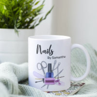 Aquarellnagel Salon Manicure Nagel Polnisch