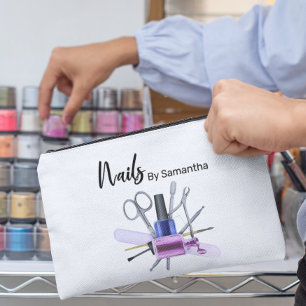 Aquarellnagel Salon Manicure Nagel Polnisch Zubehörtasche