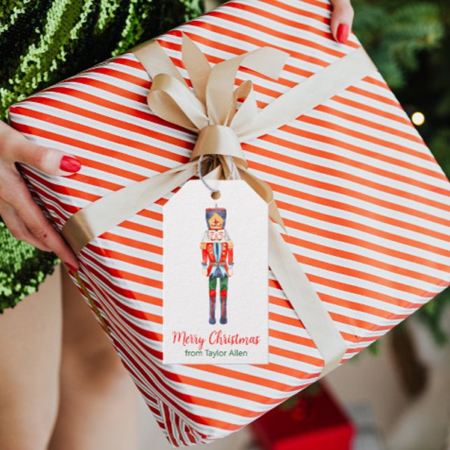 Aquarellnährstoffballett Geschenkanhänger (Von Creator hochgeladen)