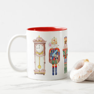 Aquarellnährstoffballett Zweifarbige Tasse