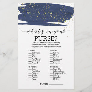 Aquarellnavy und Gold, was in deinem Handyspiel st Flyer