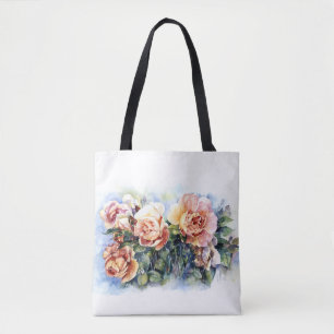 Aquarellorange-Blume Rose zur Abbildung des Durchl
