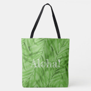 Aquarellpalmen Hawaiian Tropical Reversible