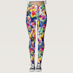Aquarellparrosen 2 leggings
