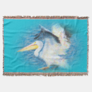 Aquarellpelikandecke Decke