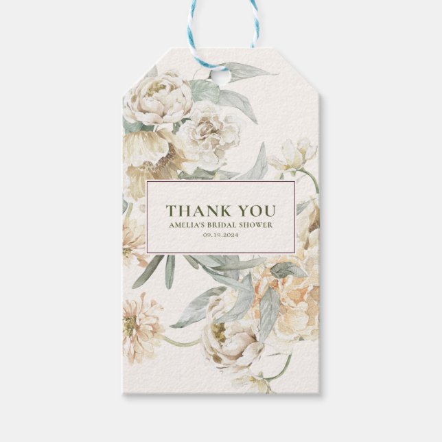 AquarellPerlen und Brautparty der Staatsanwaltscha Geschenkanhänger (Vorderseite)