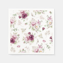 Aquarellpfeifen Papier Napkin