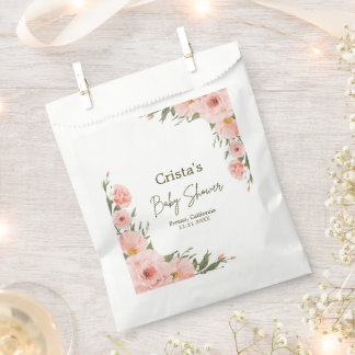 Aquarellpfirsichblume Geschenktütchen