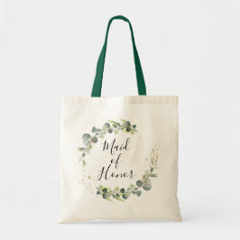 Aquarellpflanze Trauzeugin Tote Tasche