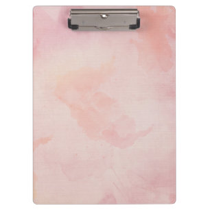 Aquarellpinke Klemmbrett