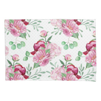 Aquarellpinkerbäume Kissenbezug