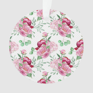 Aquarellpinkerbäume Ornament